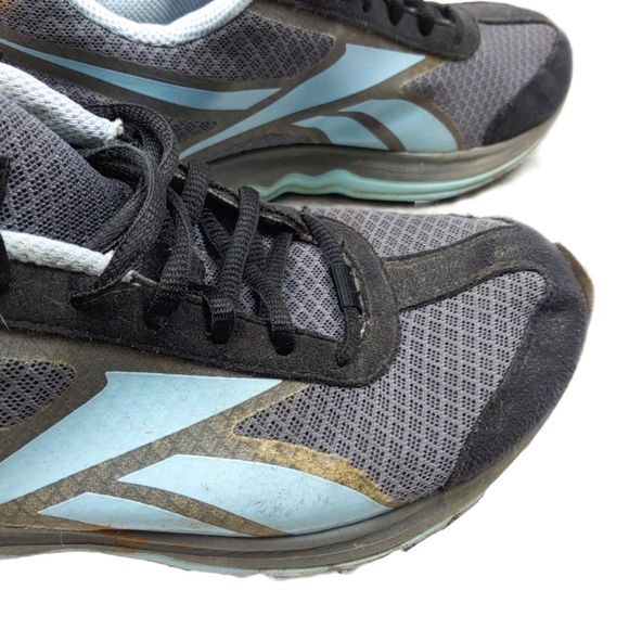 Reebok Techno 2 Womns 9.5 Blue/Grey Running Sneaks - Picture 7 of 7